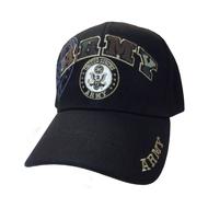 Black United States Army Cap